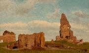 Albert Bierstadt Ruins-Campagna of Rome oil painting artist